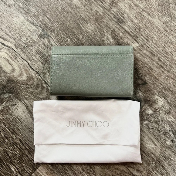 NWOT JIMMY CHOO Marlie 033853 in Verdigris Limited Edition - Picture 5 of 6